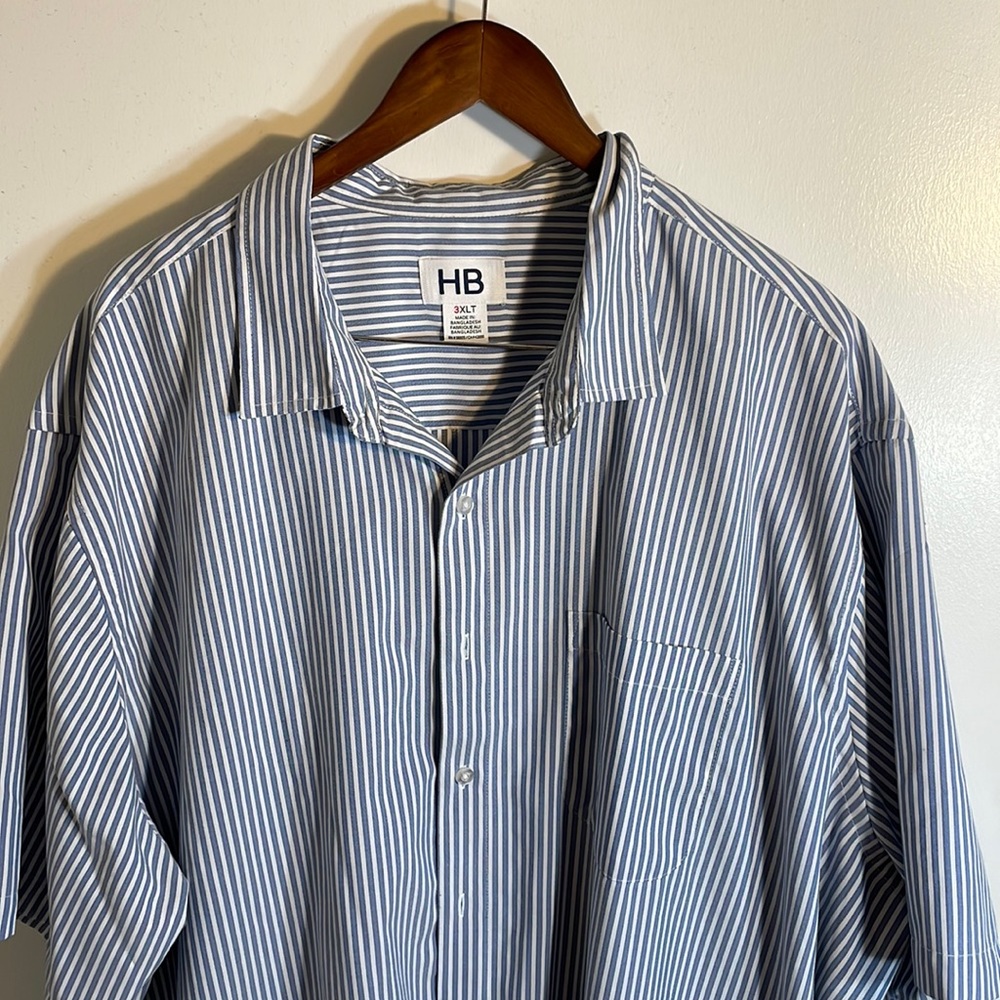 Harbor bay Big and Tall casual button down